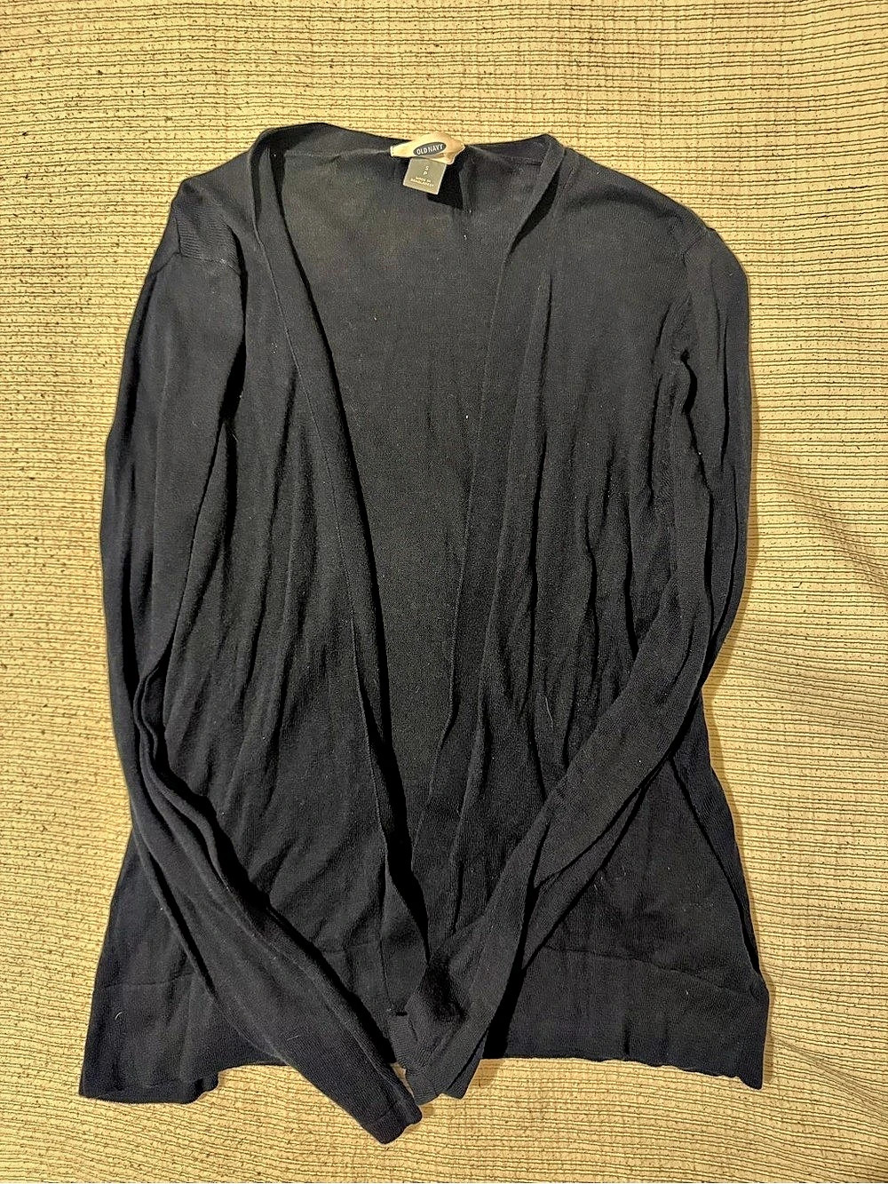 Old Navy Women'Small Black Open Front Cardigan Size Small